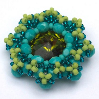Beading tutorial Annie pendant