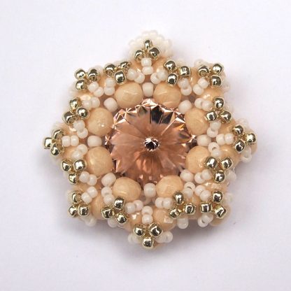 Beading tutorial Annie pendant - Image 5