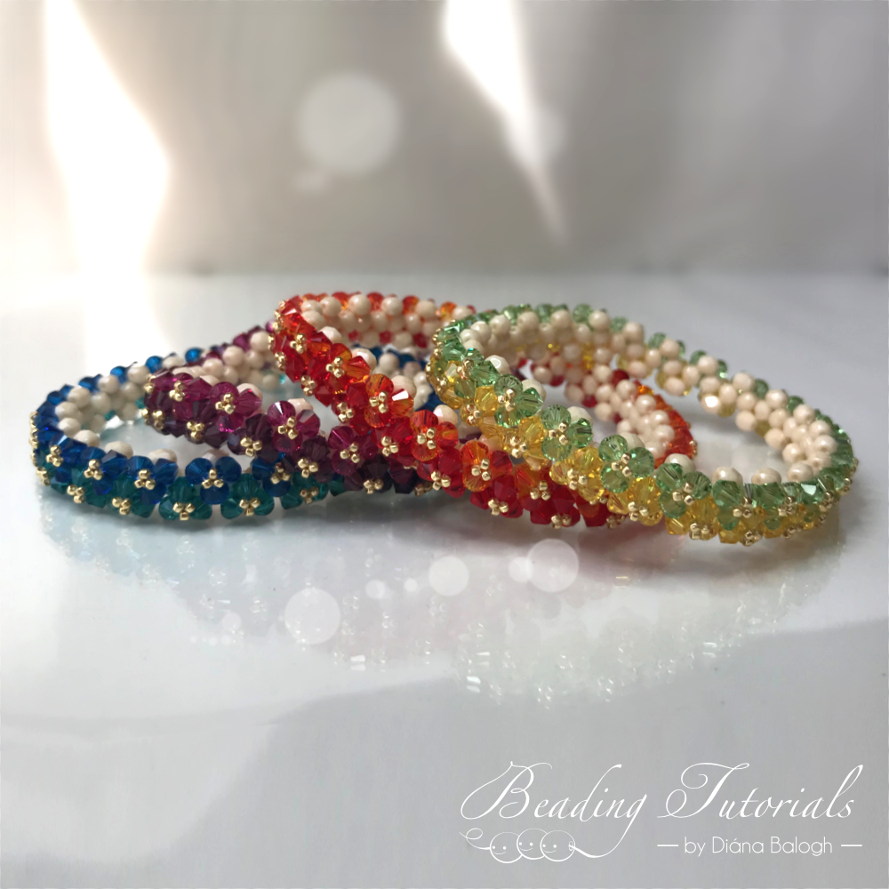 How to make an easy crystal bracelet