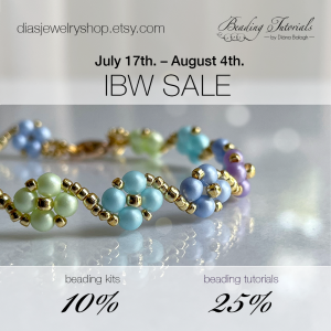 IBW, International Beading Week, sale, The Beadworkers Guild, Diana Balogh