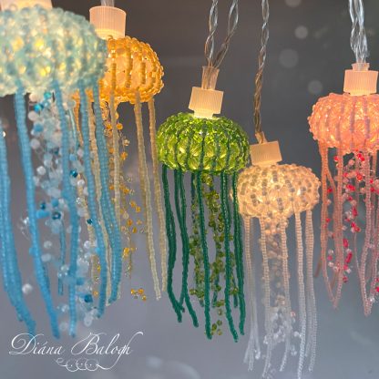 Jellyfish tassel beading tutorial - Image 4