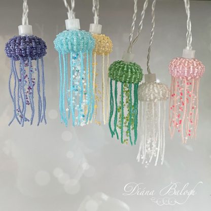 Jellyfish tassel beading tutorial - Image 16