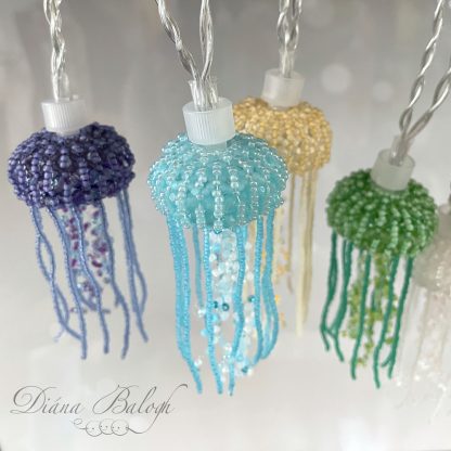 Jellyfish tassel beading tutorial - Image 11