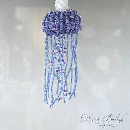 Jellyfish tassel beading tutorial - Image 9
