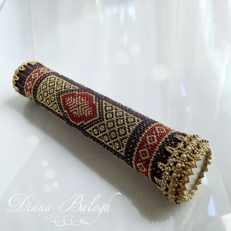 Kaleidoscope beading kit by Diana Balogh beaded kaleidoscope
